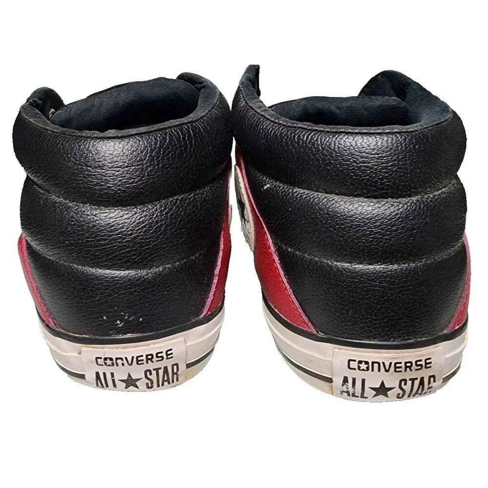 Converse Chuck Taylor All-Star High Street Mid-Top Leather Sneakers Size 12